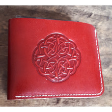 Celtic Knot Wallet Red