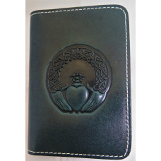 Claddagh Passport Cover Blue