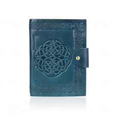 Celtic Knot Notebook Blue