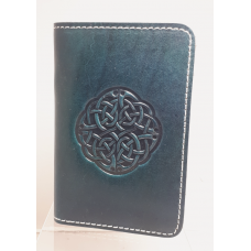 Celtic Knot Passport Cover Blue