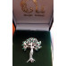 Tree of Life Woman Brooch