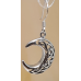 Moon Shaped Celtic Knot Earrings