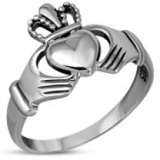 Large Silver Claddagh