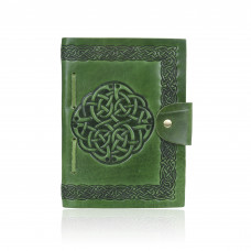 Celtic Knot Notebook Green